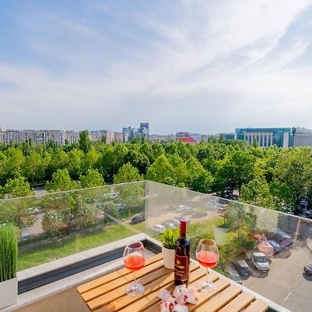 Union Plaza - Balcony Delight In City Center Bukarest Exteriör bild
